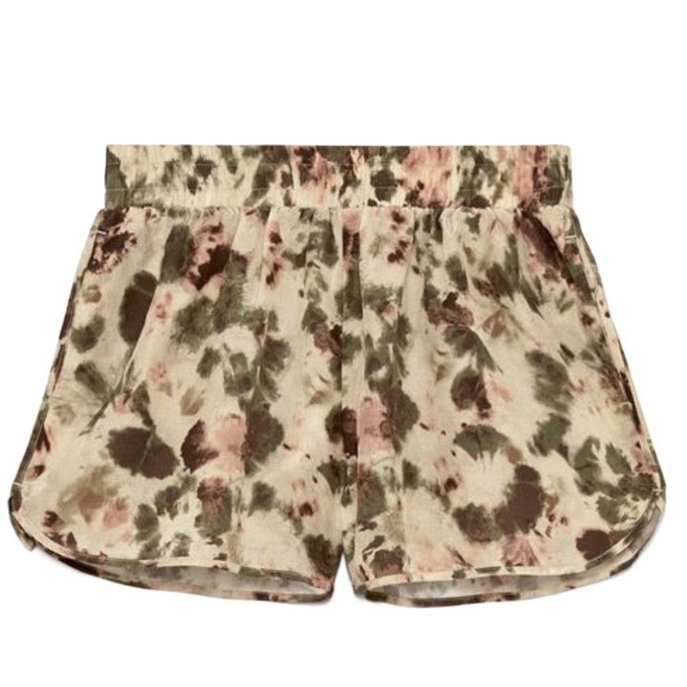 Community by Aritzia Floral Print Lyocell Shorts Size M